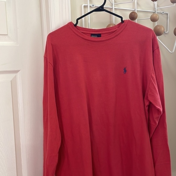 Ralph Lauren - Long Sleeve Shirt - Salmon - M - Picture 2 of 12